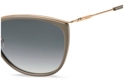 Okulary przeciwsłoneczne Max Mara Classy V 10A/9O Polarized Kocie oczy Beżowe