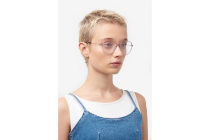 Okulary korekcyjne Tommy Hilfiger TH2098 1EZ Kwadratowe Beżowe
