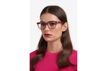 Ochelari Carolina Herrera HER0241 82U Dreptunghiulari Roșii