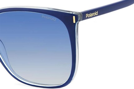 Okulary przeciwsłoneczne Polaroid PLD6218/S PJP/Z7 Polarized Kwadratowe Niebieskie