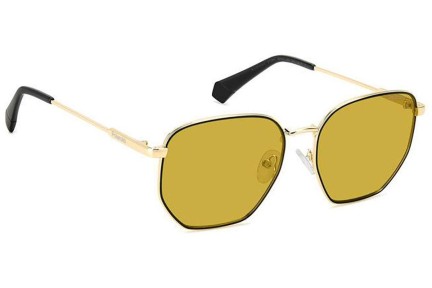 Ochelari de soare Polaroid PLD6214/S/X DYG/MU Polarized Dreptunghiulari Aurii