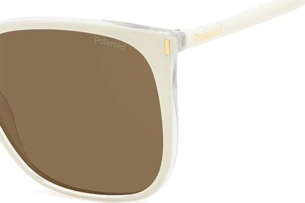 Слънчеви очила Polaroid PLD6218/S VK6/SP Polarized Квадратни Бяла