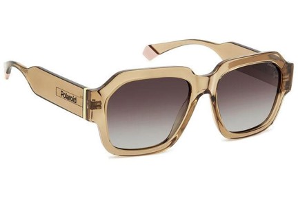 Ochelari de soare Polaroid PLD6212/S/X 10A/LA Polarized Dreptunghiulari Bej