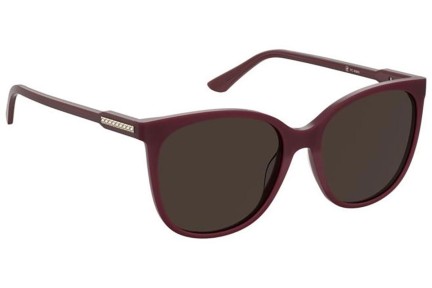 Okulary przeciwsłoneczne Pierre Cardin P.C.8526/S C9A/70 Kwadratowe Czerwone