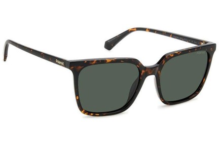 Okulary przeciwsłoneczne Polaroid PLD4163/S 086/UC Polarized Pilotki (Aviator) Havana