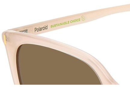 Ochelari de soare Polaroid PLD6218/S 35J/SP Polarized Pătrați Roz