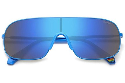 Слънчеви очила Polaroid PLD6222/S MVU/5X Polarized С единични стъкла | Shield Синя