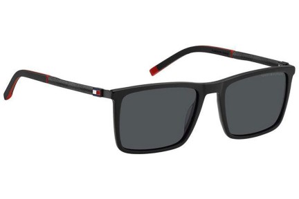 Ochelari de soare Tommy Hilfiger TH2077/S 003/IR Dreptunghiulari Negri