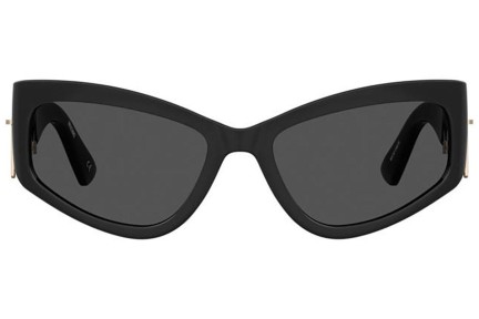 Okulary przeciwsłoneczne Moschino MOS158/S 807/IR Kocie oczy Czarne