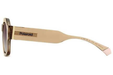 Ochelari de soare Polaroid PLD6212/S/X 10A/LA Polarized Dreptunghiulari Bej