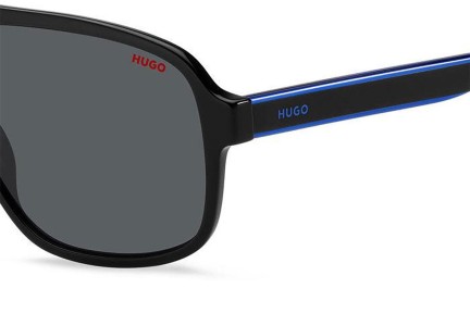 Слънчеви очила HUGO HG1296/S D51/IR Flat Top Черна