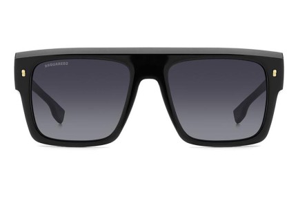 Ochelari de soare Dsquared2 D20127/S 807/9O Flat Top Negri