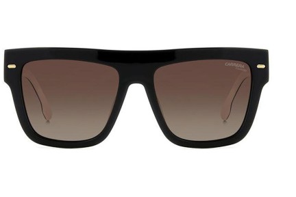 Okulary przeciwsłoneczne Carrera CARRERA3016/S 80S/LA Polarized Flat Top Czarne