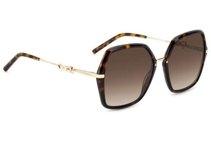 Ochelari de soare Carolina Herrera HER0217/S LVL/HA Pătrați Havana