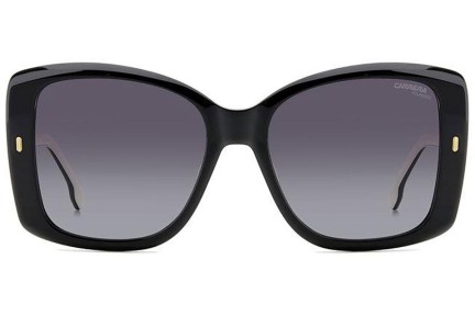 Ochelari de soare Carrera CARRERA3030/S 80S/WJ Polarized Pătrați Negri