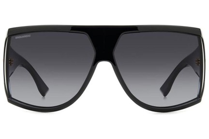 Слънчеви очила Dsquared2 D20124/S 2M2/9O Flat Top Черна