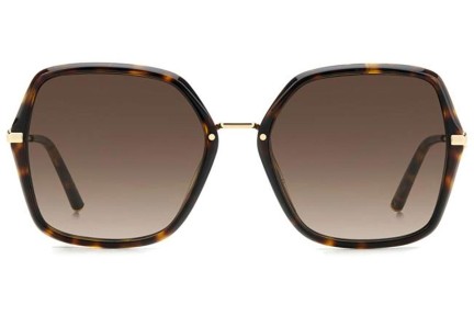 Ochelari de soare Carolina Herrera HER0217/S LVL/HA Pătrați Havana