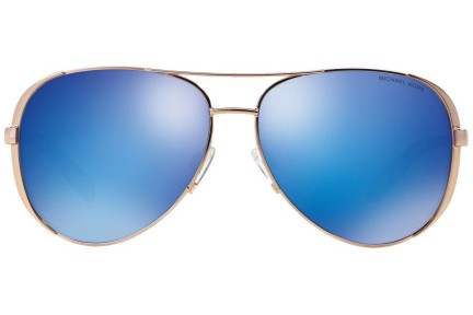Okulary przeciwsłoneczne Michael Kors Chelsea MK5004 100325 Pilotki (Aviator) Złote