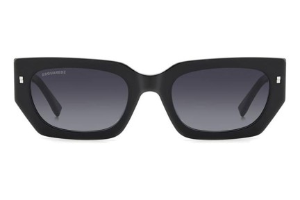 Ochelari de soare Dsquared2 ICON0017/S 807/9O Dreptunghiulari Negri