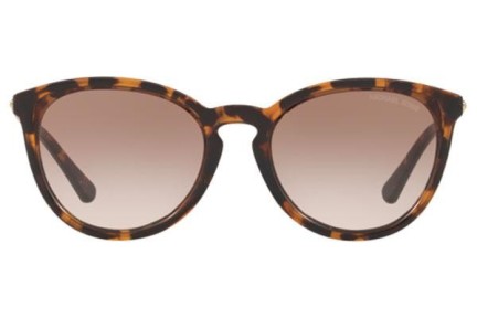 Okulary przeciwsłoneczne Michael Kors Chamonix MK2080U 333313 Okrągłe Havana