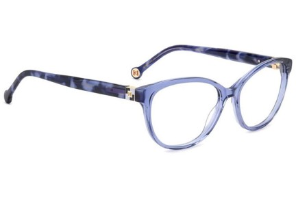 Ochelari Carolina Herrera HER0240 XP8 Cat Eye Albaștri