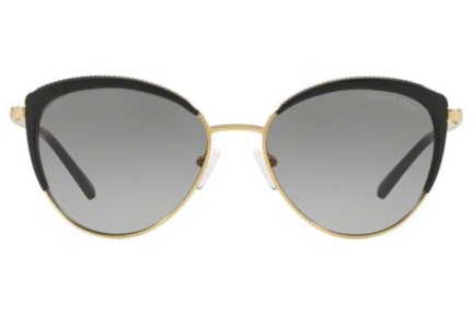 Okulary przeciwsłoneczne Michael Kors Key Biscayne MK1046 110011 Kocie oczy Czarne