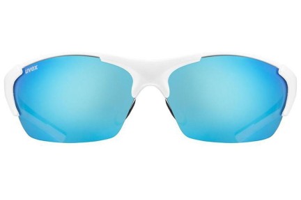 Okulary przeciwsłoneczne uvex blaze III White / Black S0-S3 Prostokątne Białe