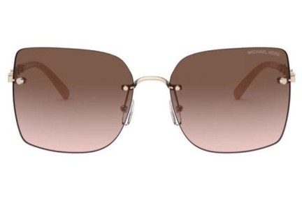 Okulary przeciwsłoneczne Michael Kors Aurelia MK1057 110813 Kwadratowe Złote