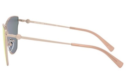 Okulary przeciwsłoneczne Michael Kors Larissa MK1063 11084Z Pojedyncze | Shield Złote