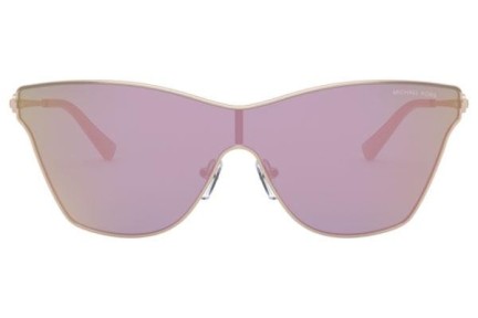 Okulary przeciwsłoneczne Michael Kors Larissa MK1063 11084Z Pojedyncze | Shield Złote