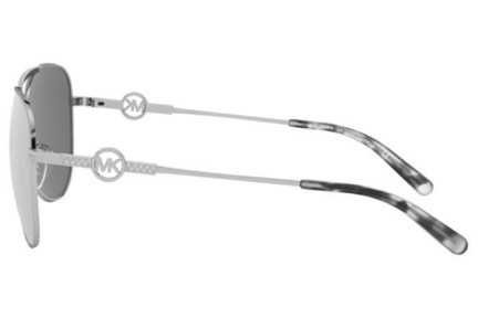 Okulary przeciwsłoneczne Michael Kors Salina MK1066B 10146G Pilotki (Aviator) Srebrne