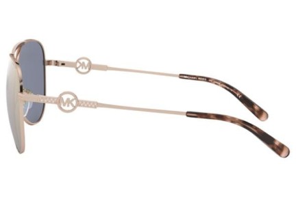 Okulary przeciwsłoneczne Michael Kors Salina MK1066B 11084Z Pilotki (Aviator) Złote