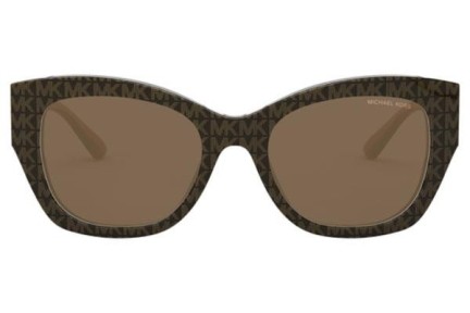 Okulary przeciwsłoneczne Michael Kors Palermo MK2119 335573 Kocie oczy Brązowe