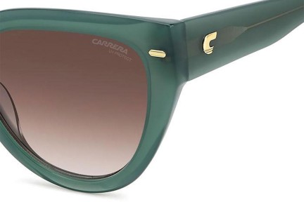 Okulary przeciwsłoneczne Carrera CARRERA3017/S 1ED/HA Kocie oczy Zielone