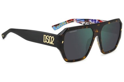 Ochelari de soare Dsquared2 D20128/S 2VM/MT Flat Top Multicolor