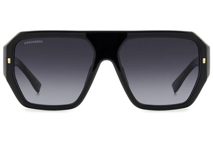 Слънчеви очила Dsquared2 D20128/S 807/9O Flat Top Черна