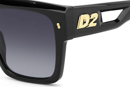 Ochelari de soare Dsquared2 D20127/S 807/9O Flat Top Negri