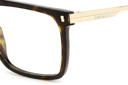 Очила Dsquared2 D20122 086 Flat Top Хавана