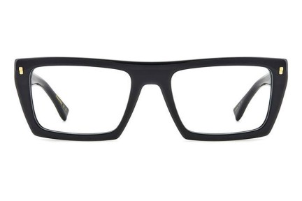 Okulary korekcyjne Dsquared2 D20130 807 Flat Top Czarne