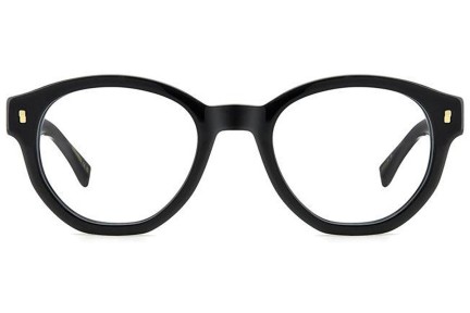 Okulary korekcyjne Dsquared2 D20131 807 Okrągłe Czarne