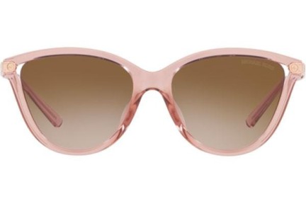 Okulary przeciwsłoneczne Michael Kors Tulum MK2139U 317513 Kocie oczy Różowe