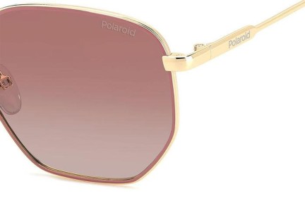 Ochelari de soare Polaroid PLD6214/S/X EYR/GC Polarized Dreptunghiulari Aurii