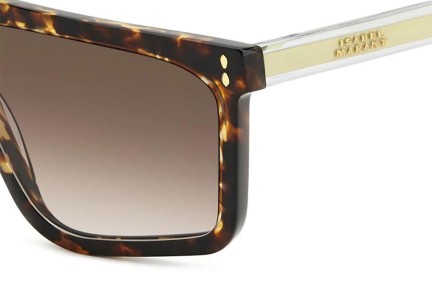 Okulary przeciwsłoneczne Isabel Marant IM0164/S 086/HA Flat Top Havana