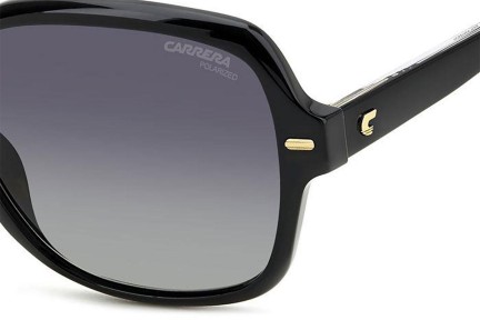 Okulary przeciwsłoneczne Carrera CARRERA3028/S 807/WJ Polarized Kwadratowe Czarne