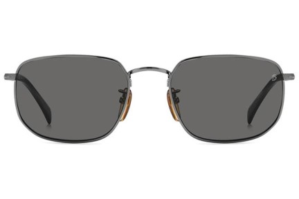 Ochelari de soare David Beckham DB1143/S KJ1/M9 Polarized Dreptunghiulari Gri