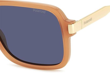 Okulary przeciwsłoneczne Polaroid PLD6220/S/X L7Q/C3 Polarized Prostokątne Pomarańczowe