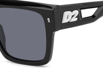 Слънчеви очила Dsquared2 D20127/S 80S/IR Flat Top Черна