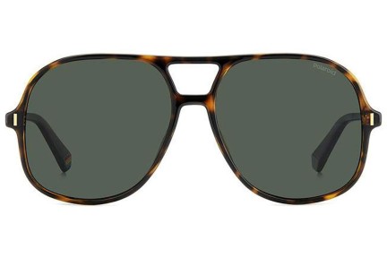 Sunglasses Polaroid PLD6217/S 086/UC Polarized Quadratisch Havanna