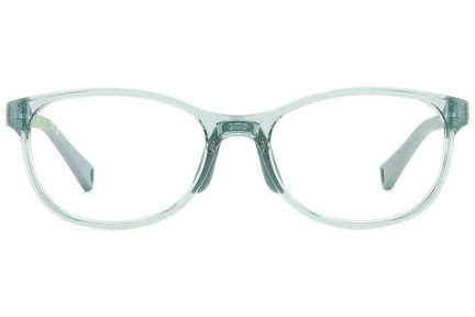 Okulary korekcyjne Polaroid Junior PLDD834 1ED Prostokątne Zielone