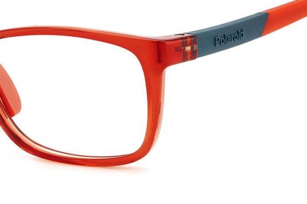 Ochelari Polaroid Junior PLDD835 C9A Dreptunghiulari Roșii